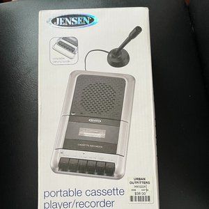 Jensen Portable  Cassette Tape Player